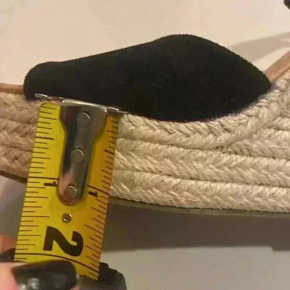 NEW Women’s Platform Espadrille Wedges with Stylish Ankle Strap Tie - SZ 8 - Picture 4 of 8